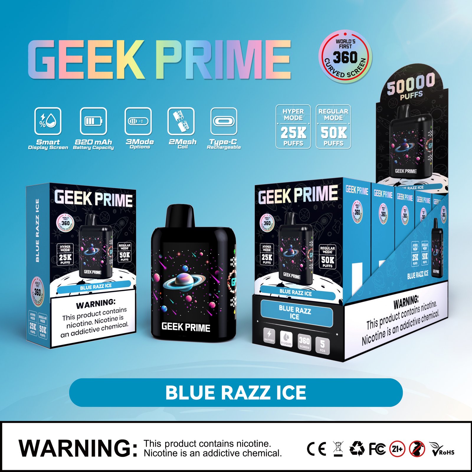Blue Razz Ice