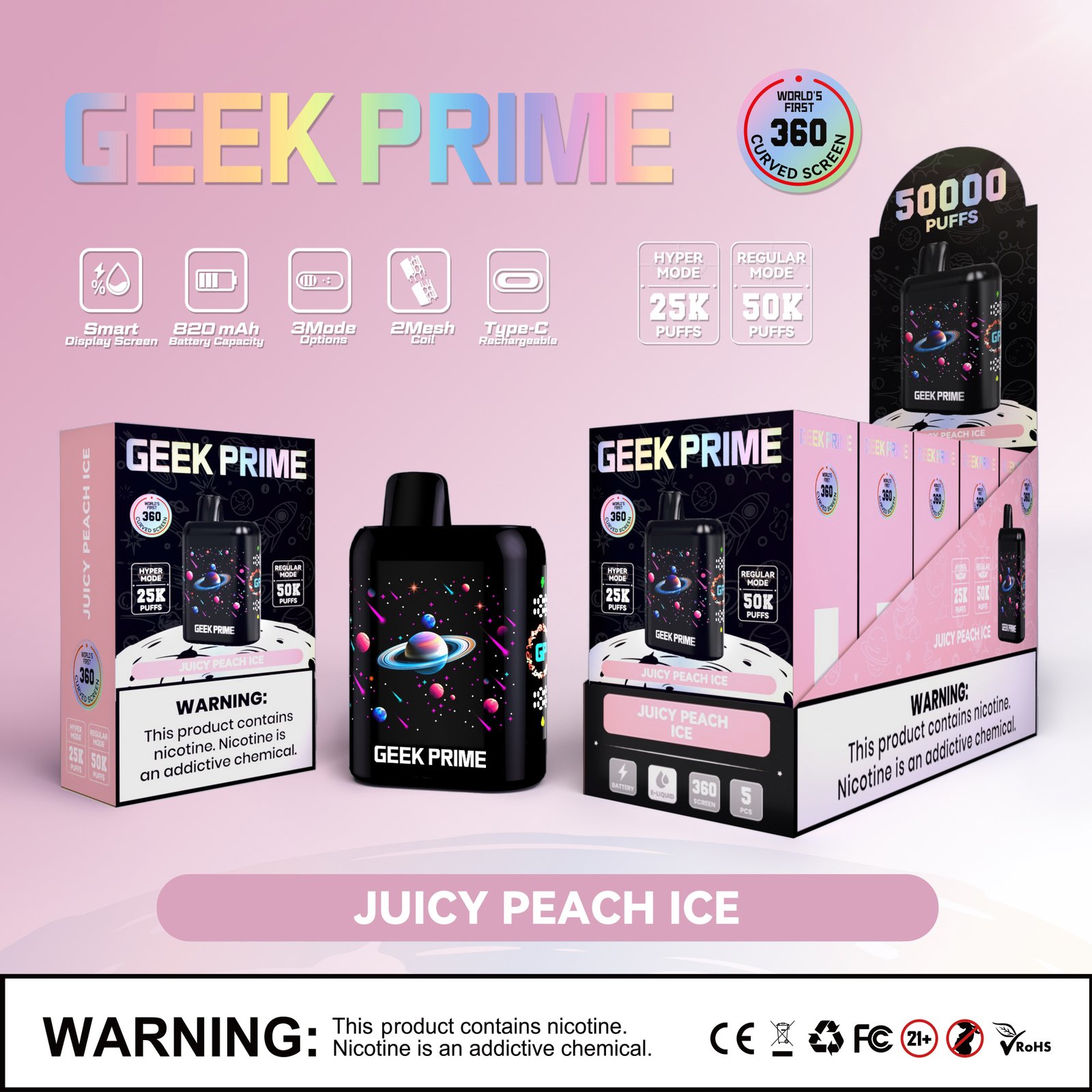 Juicy Peach Ice